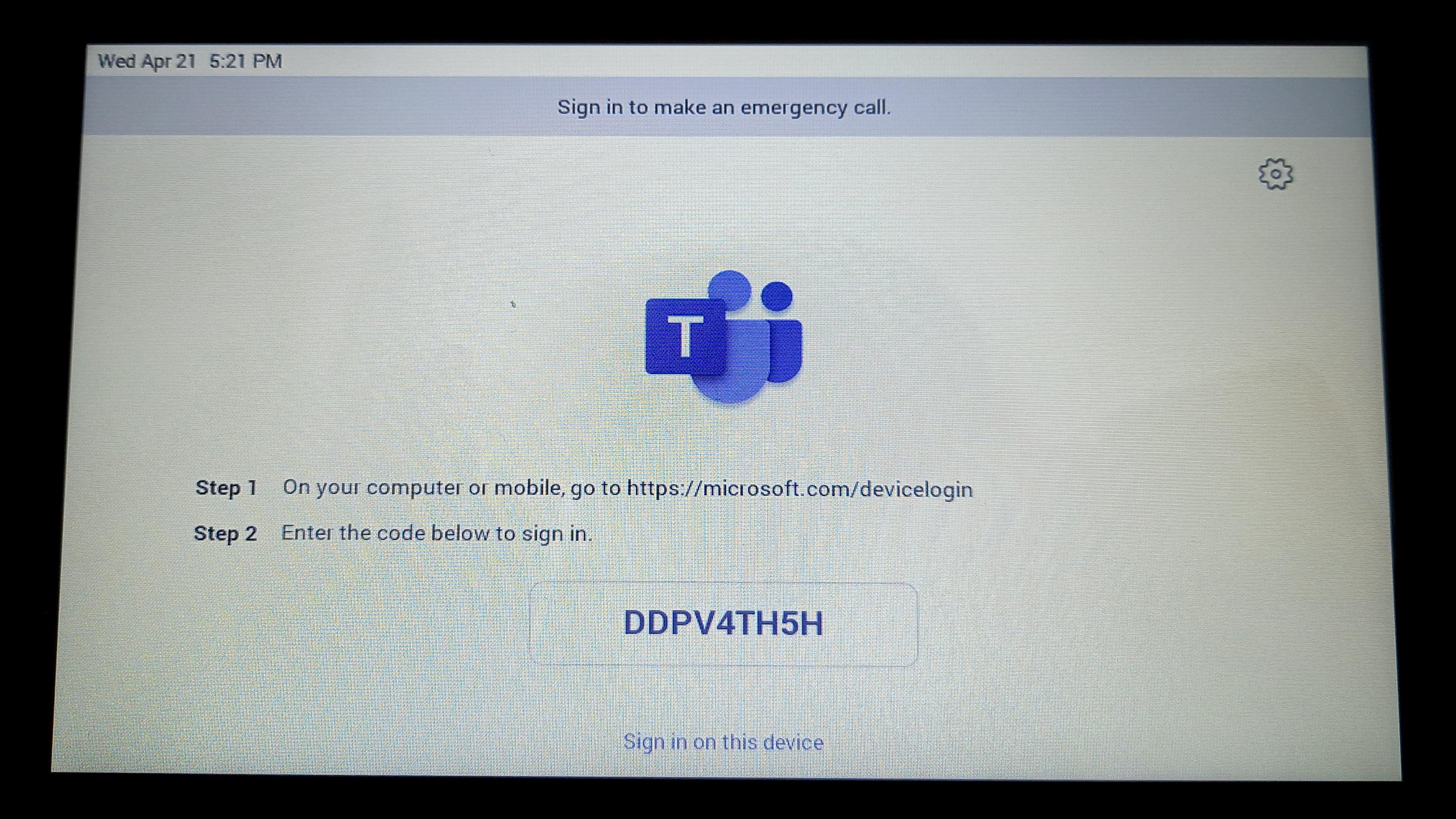 MicrosoftTeams code