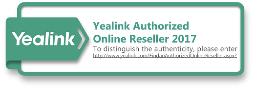 Yealink Authorized Onlind Reseller Logo2017